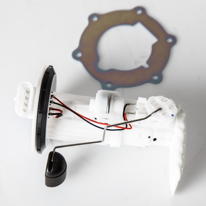 Vertical fuel pump assembly