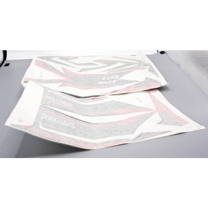 graphic sticker kit Red