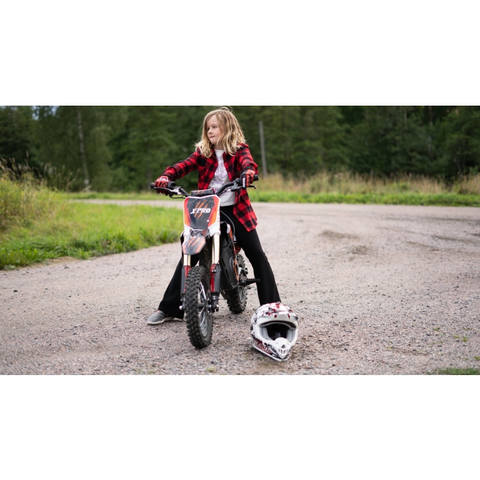 Musta/Punainen Crossipyörä valmistajalta X-PRO, EX1000 11