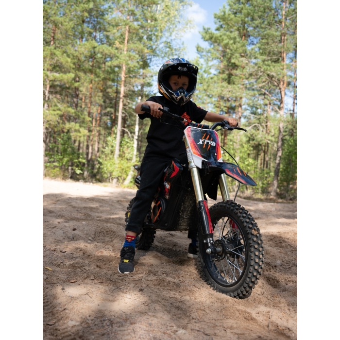 Musta/Punainen Crossipyörä valmistajalta X-PRO, EX1000 8