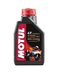 Motul 1L 7100 10w40 öljy, täyssynt.