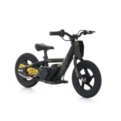 Lasten S&auml;hk&ouml;py&ouml;r&auml; 100W RXF DNA 12" musta/kultainen - 15 km/h