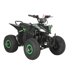 X-Pro eTrail Electric ATV 1500W - Musta/vihre&auml;