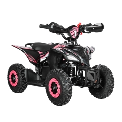 X-Pro Minivolt Electric ATV 500W - Musta/vaaleanpunainen