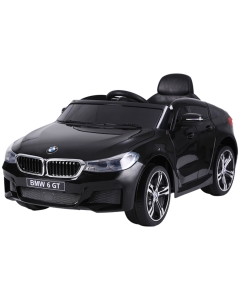 BMW 6 GT 12V lasten sähköajoneuvo – kauko-ohjattava, 3–5 km/h, maksimipaino 30 kg – musta