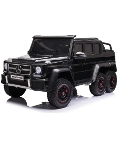 Mercedes-Benz G63 AMG 12V lasten sähköauto – kauko-ohjattava, 3–5 km/h, maksimipaino 30 kg – musta
