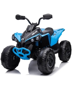 Mini-ATV lapsille Can-Am Renegade 12V – säädettävä kaasu, huippunopeus 3,5 km/h, maksimipaino 30 kg – Sininen