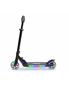 Zebra Kids -skootteri RGB LED Black -valolla