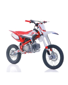 Crossipyörä Apollo Thunder 125cc 17"/14" Valkoinen
