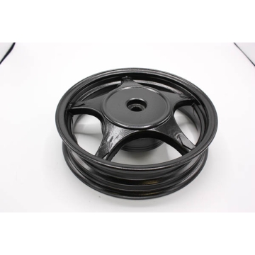 Vanne 10" 5 pinnaa takapyörä, musta/hopea - GT1 zn