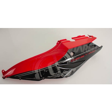 Kåpa Destro Röd/Svart Vänster Bak