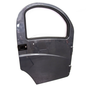 Ovi, 100 % koottu, harmaa, oikealle