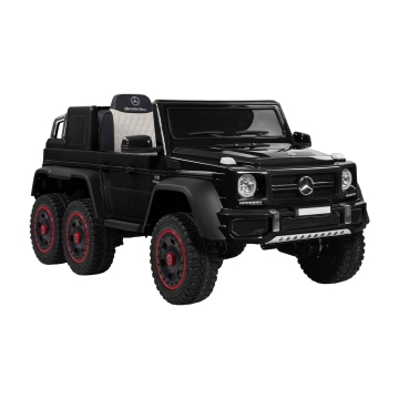 Mercedes-Benz G63 AMG 12V lasten sähköauto – kauko-ohjattava, 3–5 km/h, maksimipaino 30 kg – musta