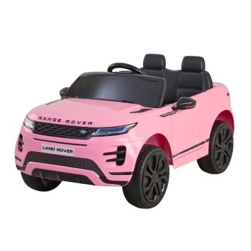 Lasten sähköajoneuvo Range Rover Evoque 12V - kauko-ohjattava, 3-5 km/h, maksimipaino 30 kg - vaaleanpunainen
