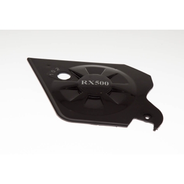 Kåpa Dragonfly svart motorskydd vänster