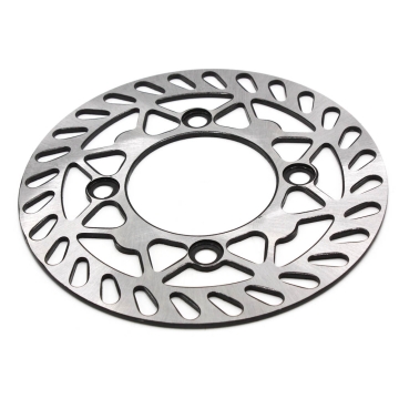 Bromsskiva 197mm 76mm 4bult/100mm 4mm bak - Dirtbike 250cc (Nya navet)