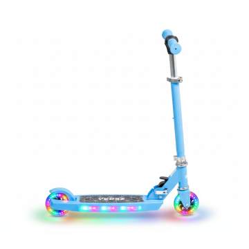 Zebra Kids Scooter RGB-LED Blue -värillä