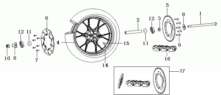 F10: Rearwheel