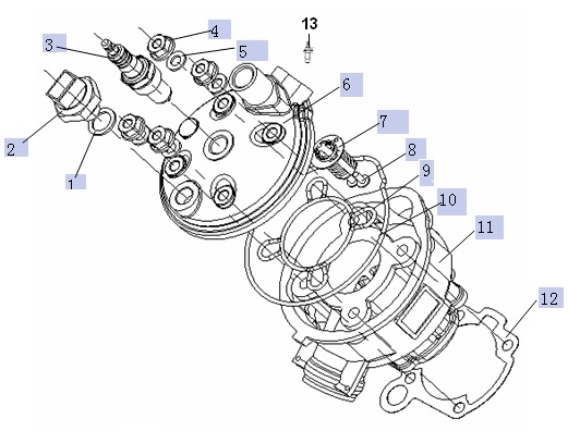 E01: Cylinderhead