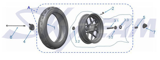 F16: Front wheel