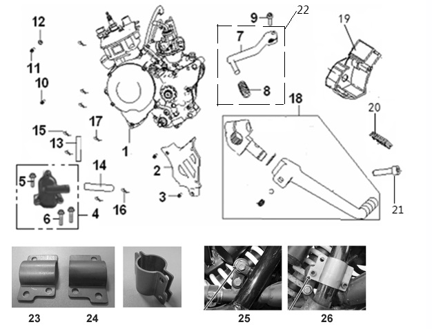 F22: Engine attachments