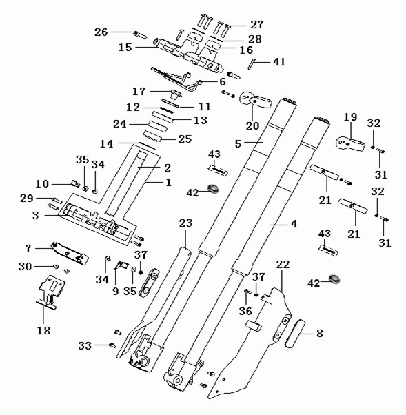 F02: Front fork