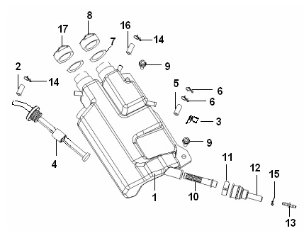 F14: Oil tank