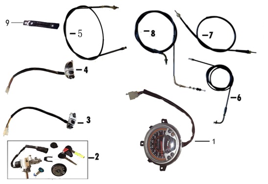 F10: Wire, Manöverdon, Låssats