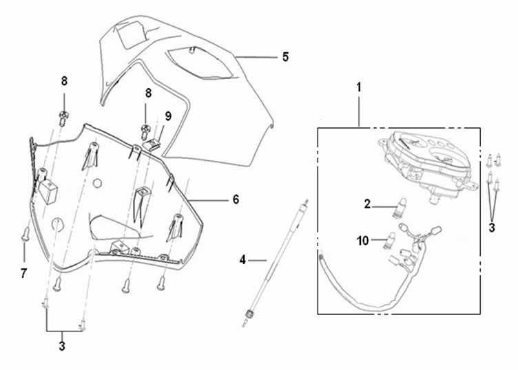 F12: Handlebar cover