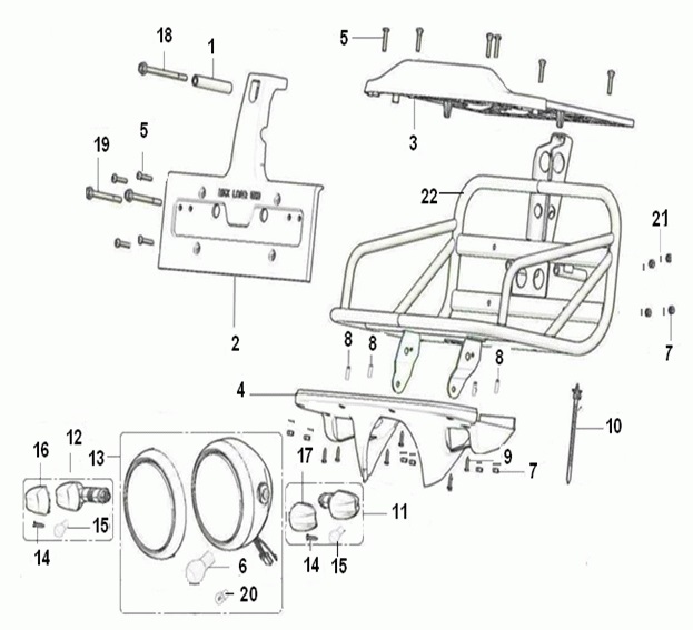 F18: Rack front