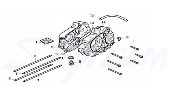 E05: Crankcase