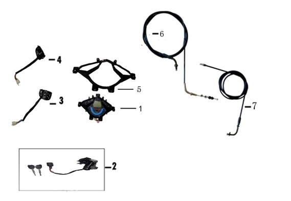 F10: Wire, Manöverdon, Låssats