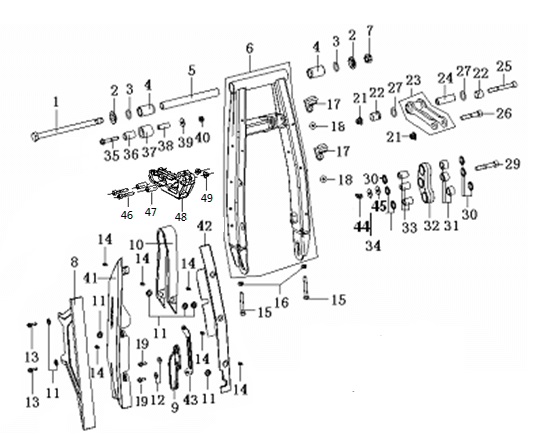 F09: Swing arm