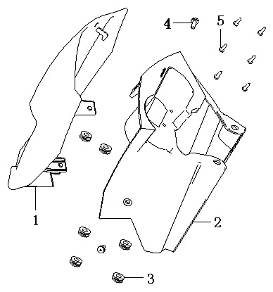 F16-01: Head light cover