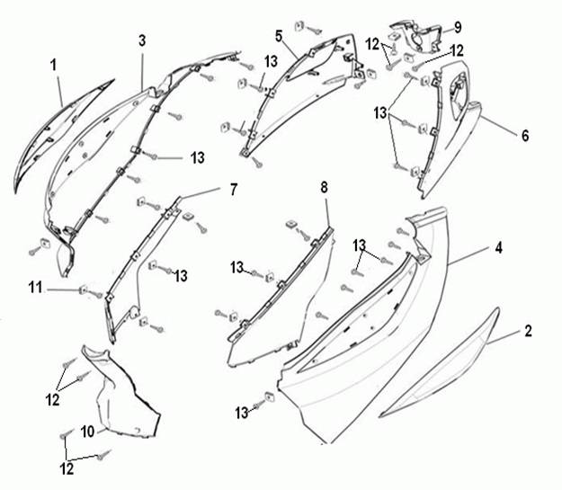 F14: Side cover