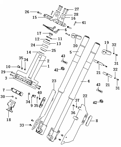 F02: Front fork