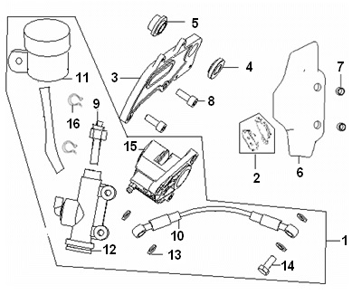 F11: Rear brake