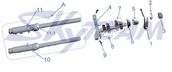 F14: Front fork