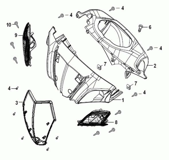 F14: Handlebarcover