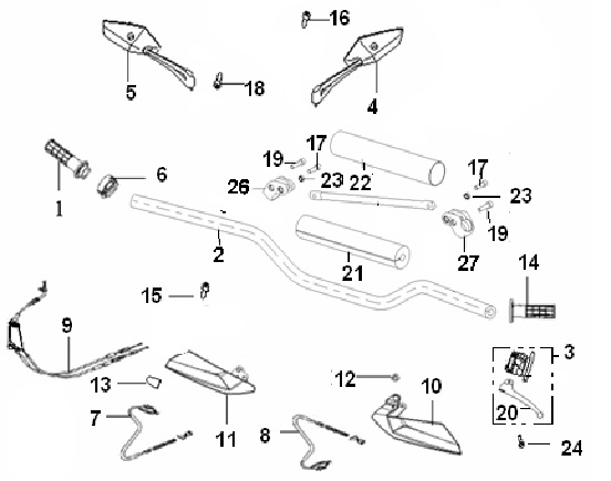 F01: Handlebar