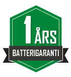 1-års batterigaranti på elo bike